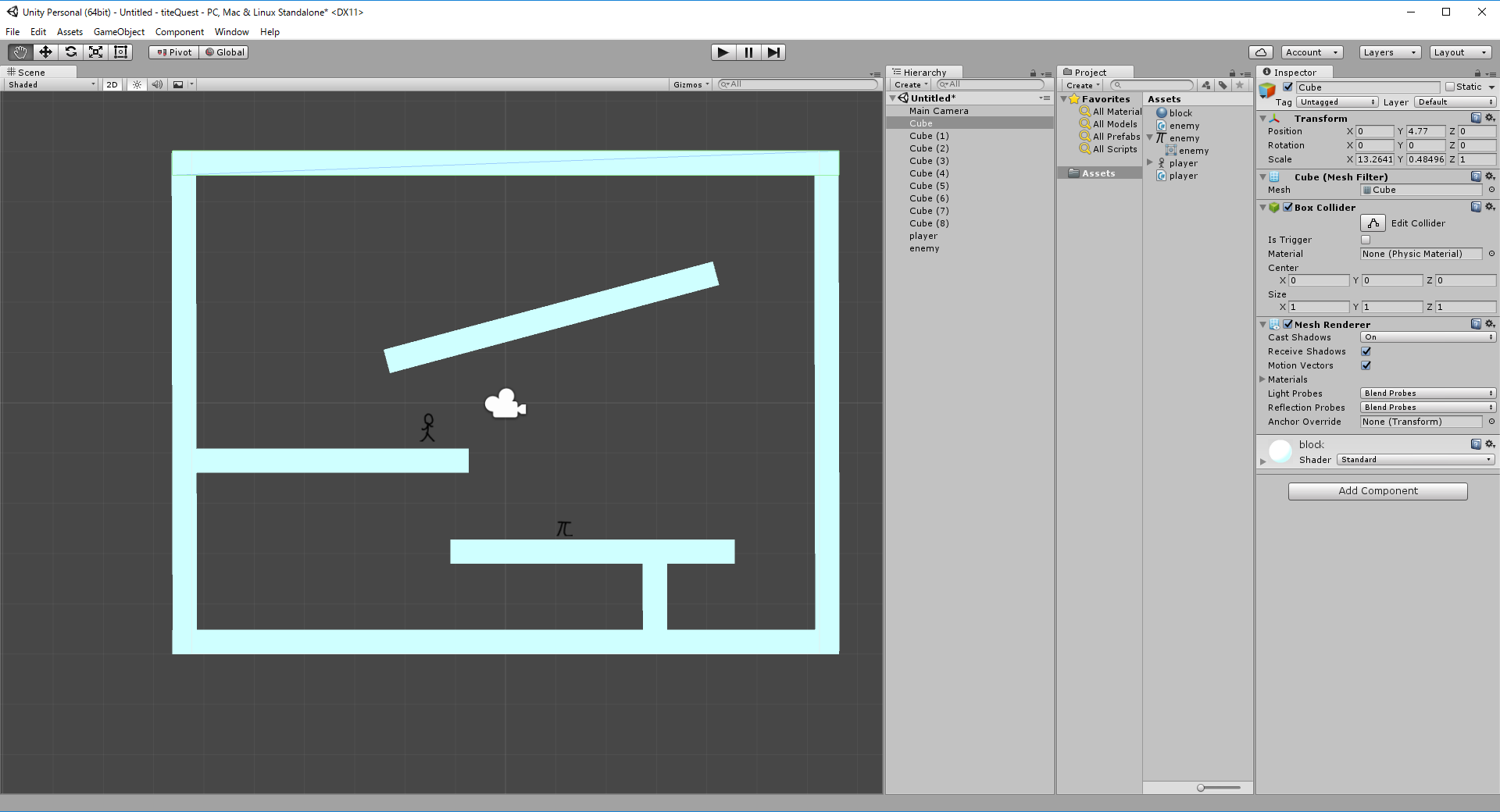 UnityでtiteQuest（のようなもの）を作ってみる | 東京科学大学