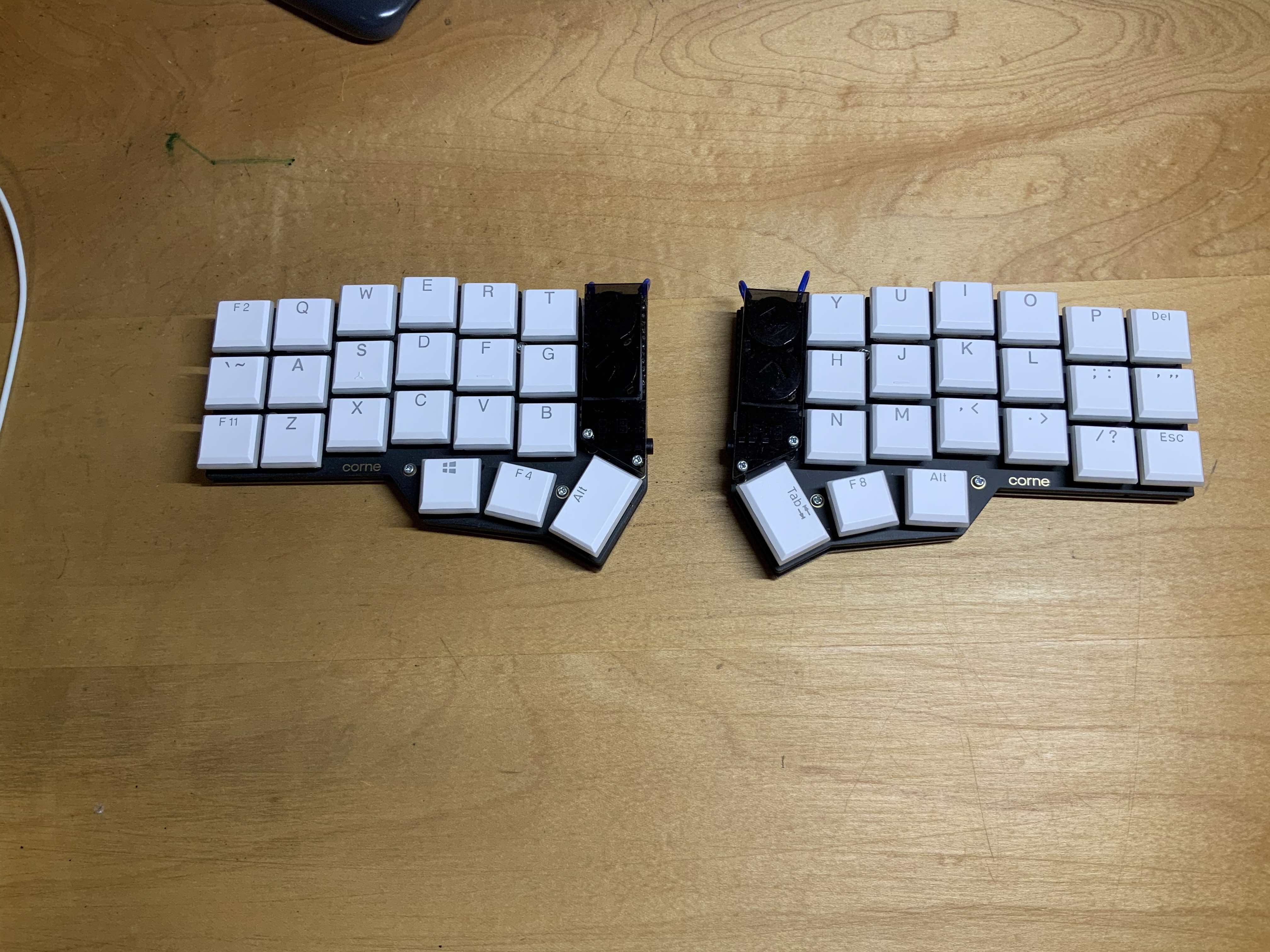 自キ断捨離中) Caravelle-BLE 自作キーボード 半組み立て品 おもいだす