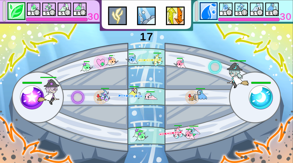 ゲームプレイ画面