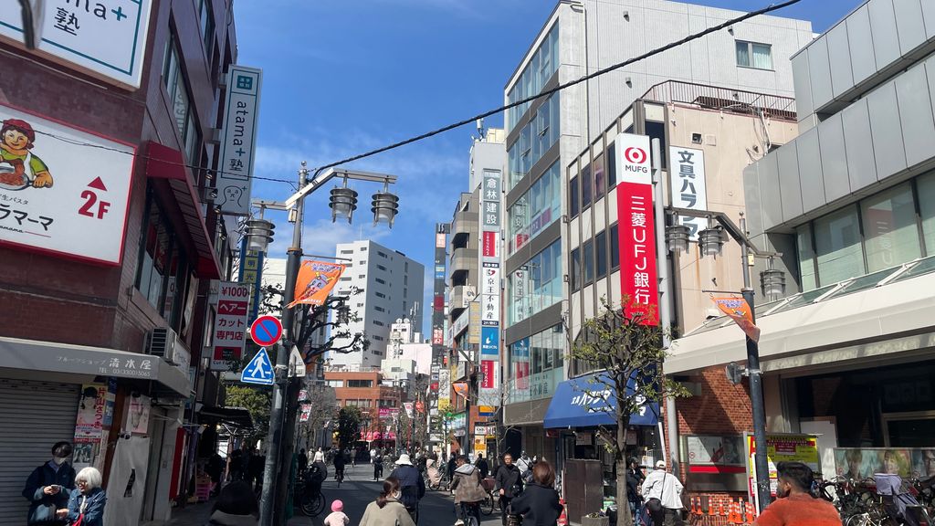 人通りが一気に増えます