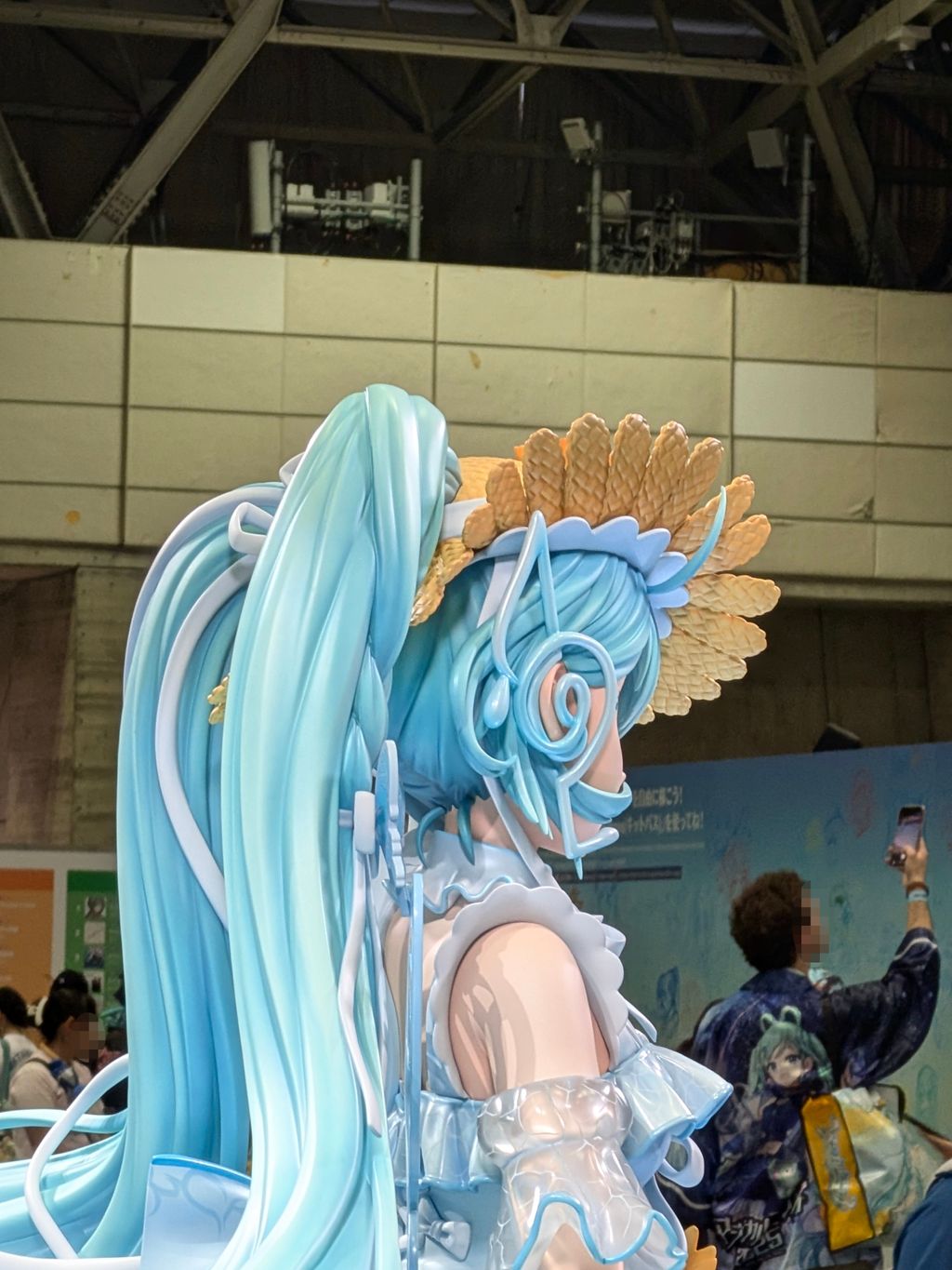 ソナーレちゃんの等身大フィギュアの画像4