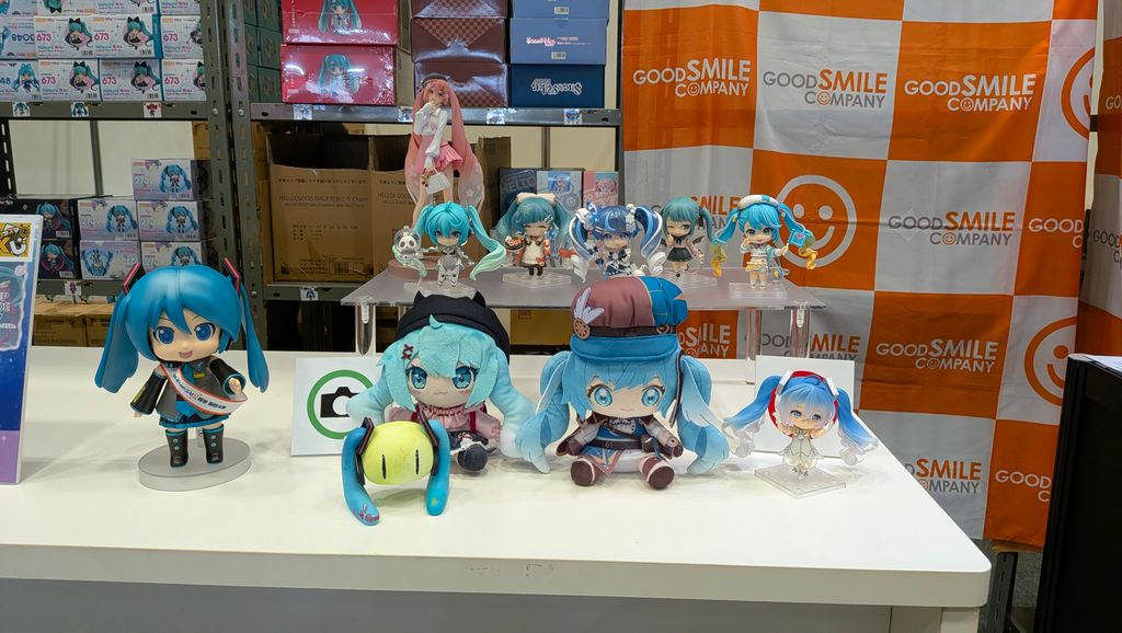 GSCのねんどろいどエリア