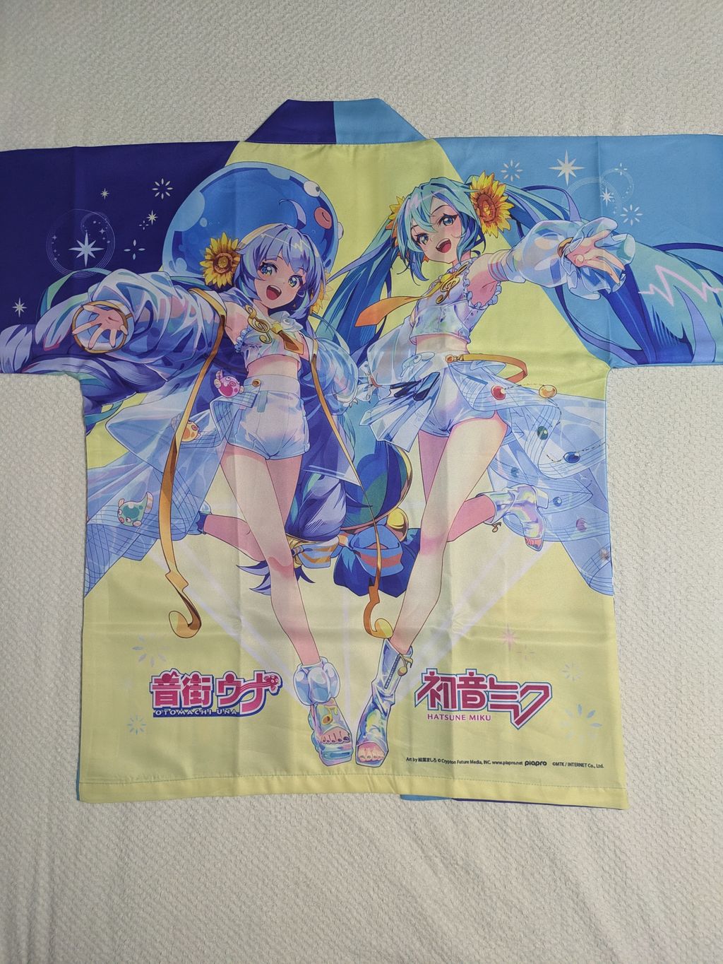 音街ウナ&初音ミクの法被(表?)